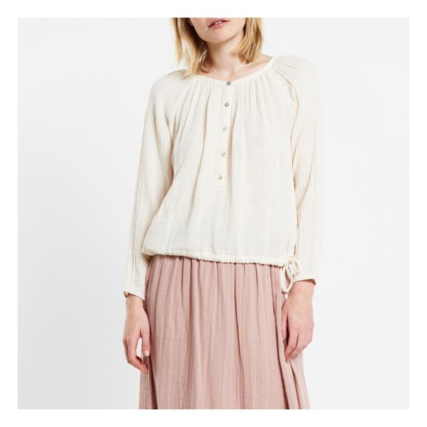 Naia Long Sleeve Blouse - Women's Collection Off white-product