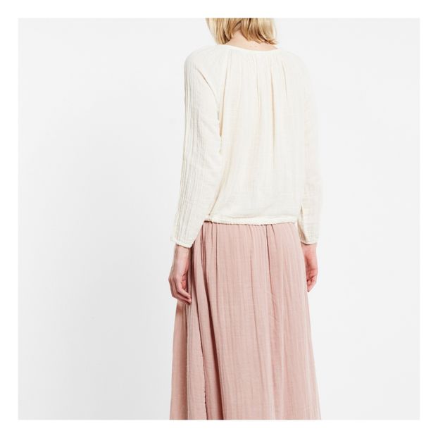 Naia Long Sleeve Blouse - Women's Collection Off white-product