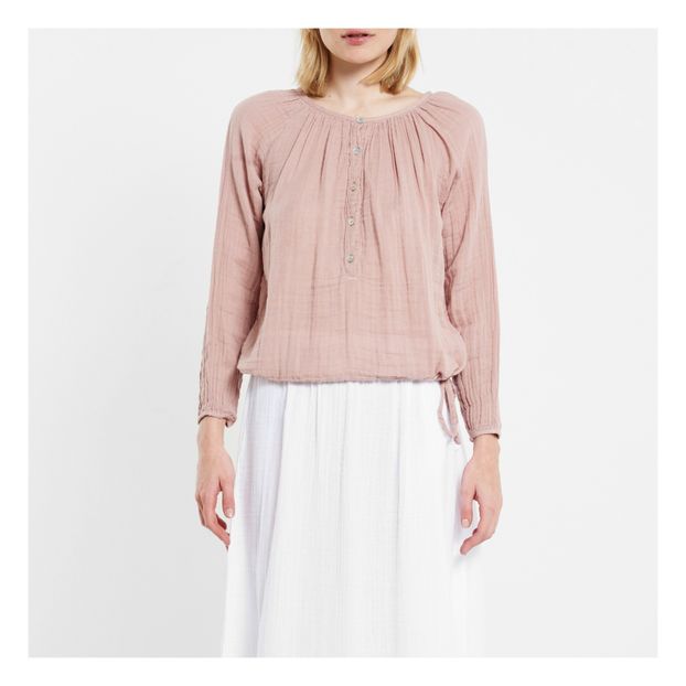 Naia Long Sleeve Blouse - Women's Collection Dusty Pink-product