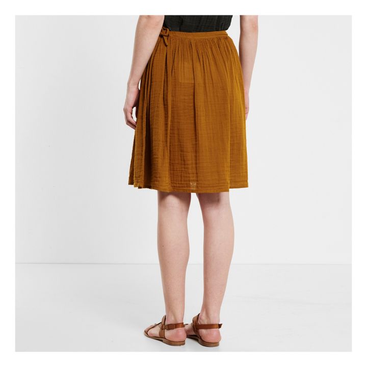 Falda Ava Midi - Colección Joven y Mujer Gold S024- Imagen del producto n°4