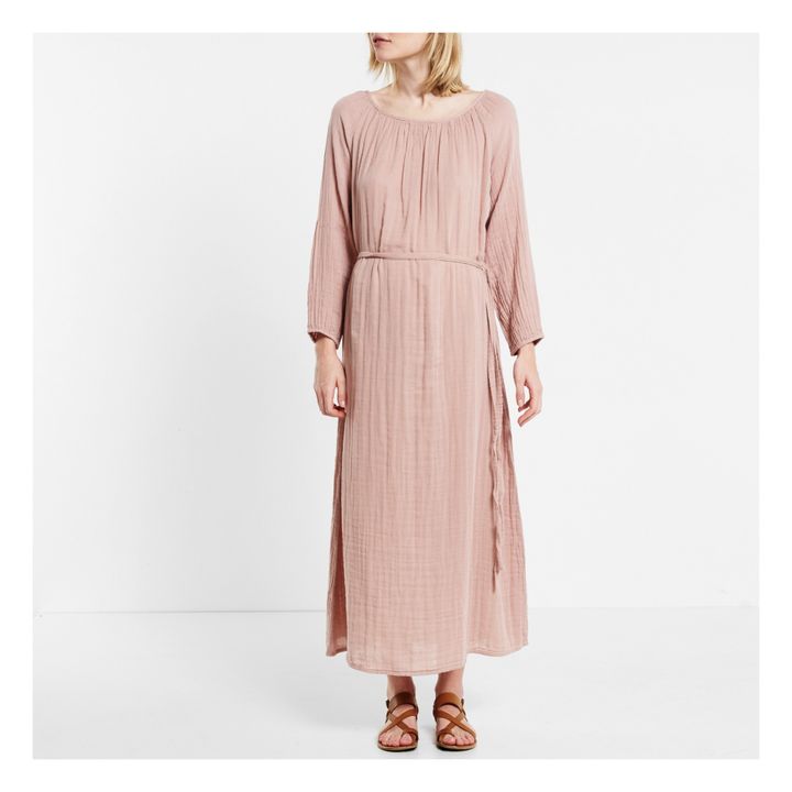 Robe Longue Nina - Collection Femme | Dusty Pink S007- Image produit n°1