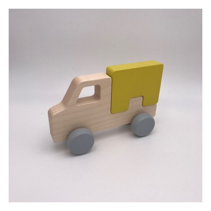 Coche de madera para arrastrar- Imagen del producto n°1