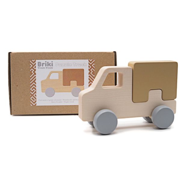 Stoßauto aus Holz-product