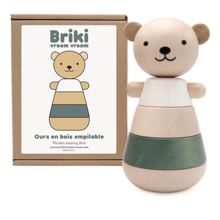 Ours empilable en bois- Image produit n°3