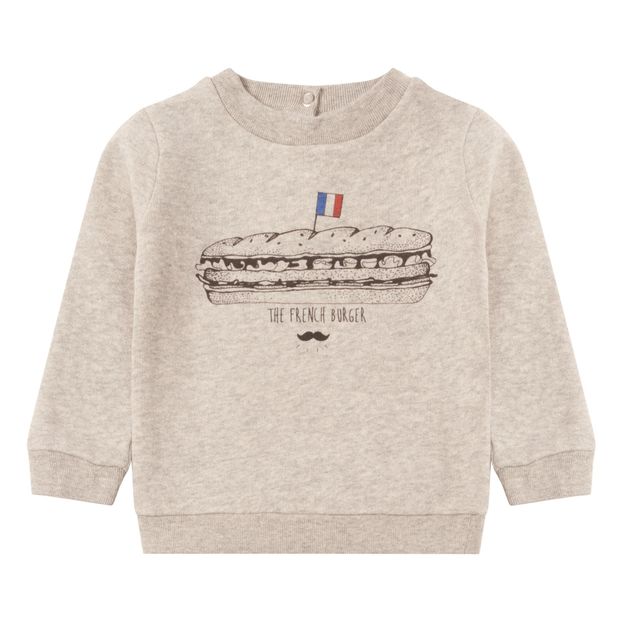 Exclusiva Emile et Ida x Smallable x Isetan - Sudadera French Burger-product