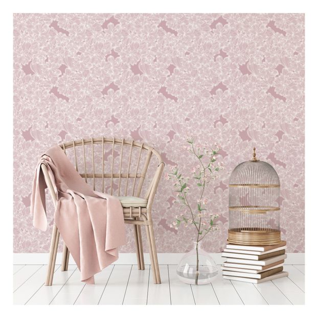 Papel pintado #29 Flores - 3 tiras-product