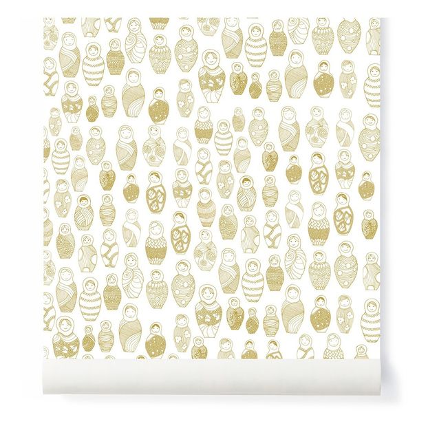 Papel pintado #31 Matrioshkas colorable - 3 tiras-product