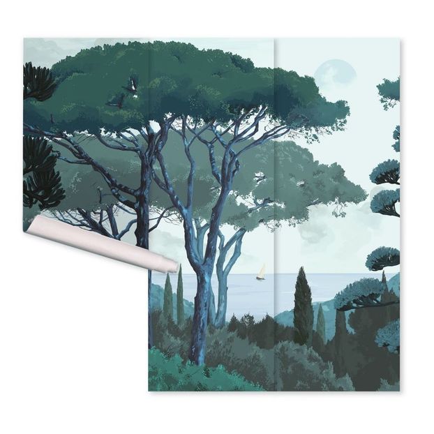 Papier-peint Fresque Toscane - 6 lés-product
