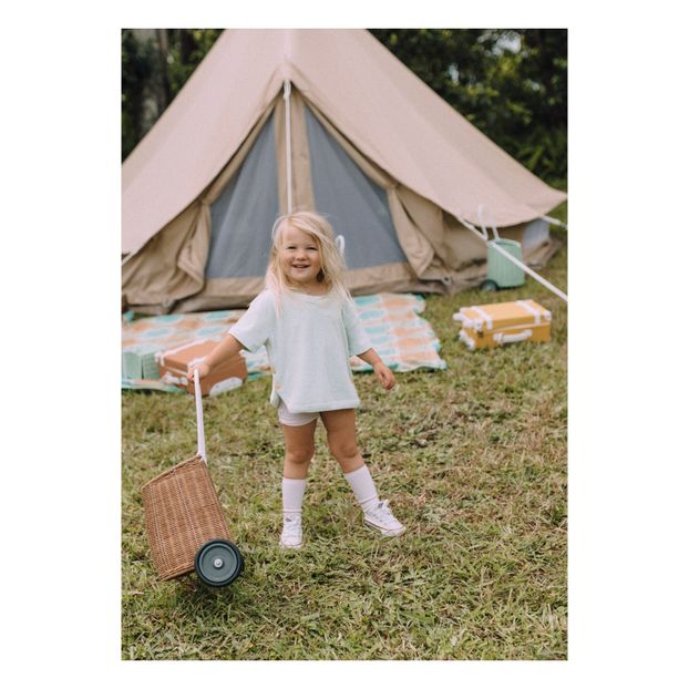 Panier à roulettes enfant en rotin Luggy-product
