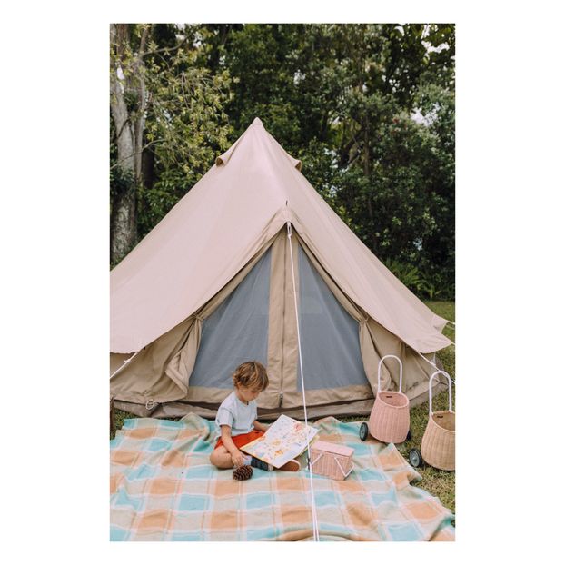 Panier à roulettes enfant en rotin Luggy-product