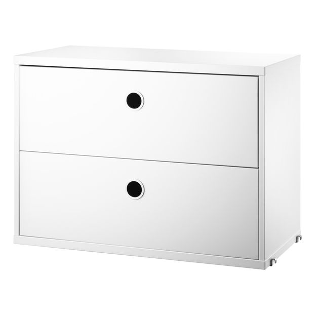Cómoda de 2 cajones 58x30 cm-product