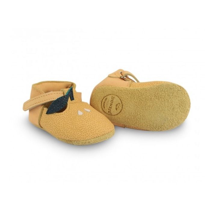 Chaussons Nanoe Nubuck | Jaune citron- Image produit n°3