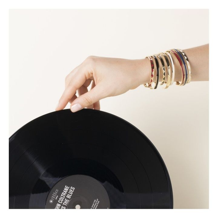 Pulsera Abierta Ajustable | Blanco- Imagen del producto n°1