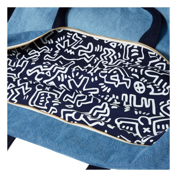 Sac Elzevir 48h en denim upcyclé-product