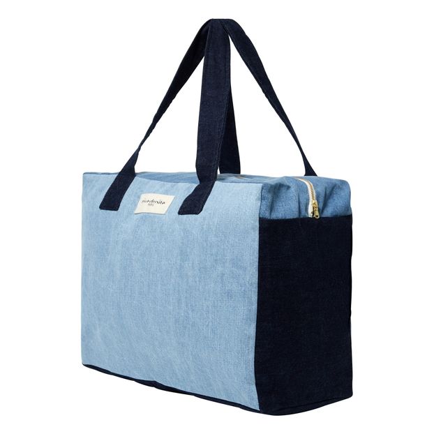 Sac Elzevir 48h en denim upcyclé-product