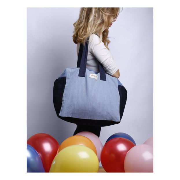 Sac Célestin 24h en denim upcyclé-product