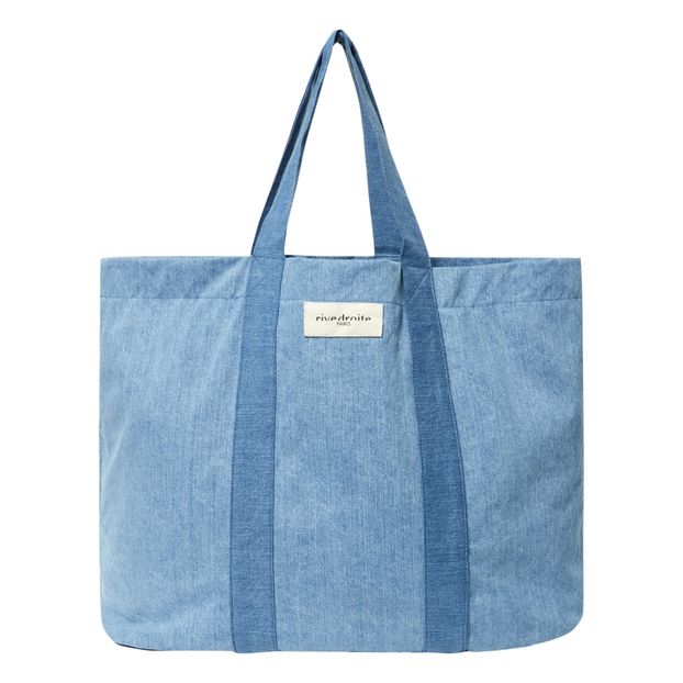 Sac Marcel en denim upcyclé-product