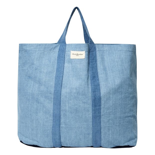 Sac Marcel en denim upcyclé-product