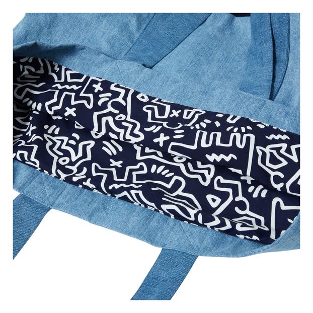 Sac Marcel en denim upcyclé-product