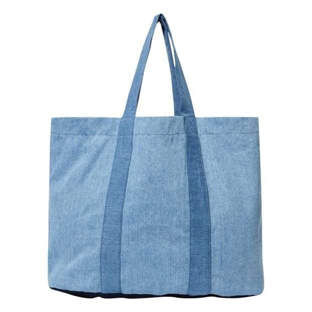 Sac Marcel en denim upcyclé-product