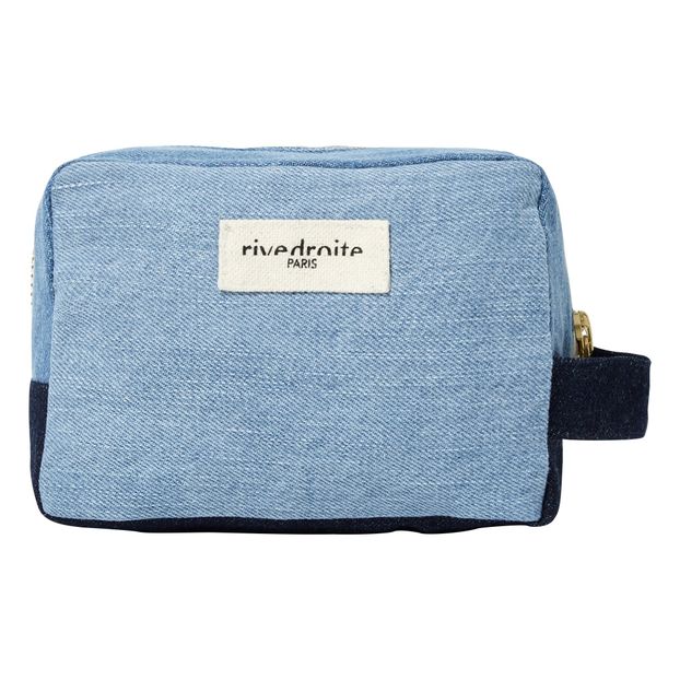 Make-up Kosmetiktasche Tournelles aus upcyceltem Jeansstoff-product