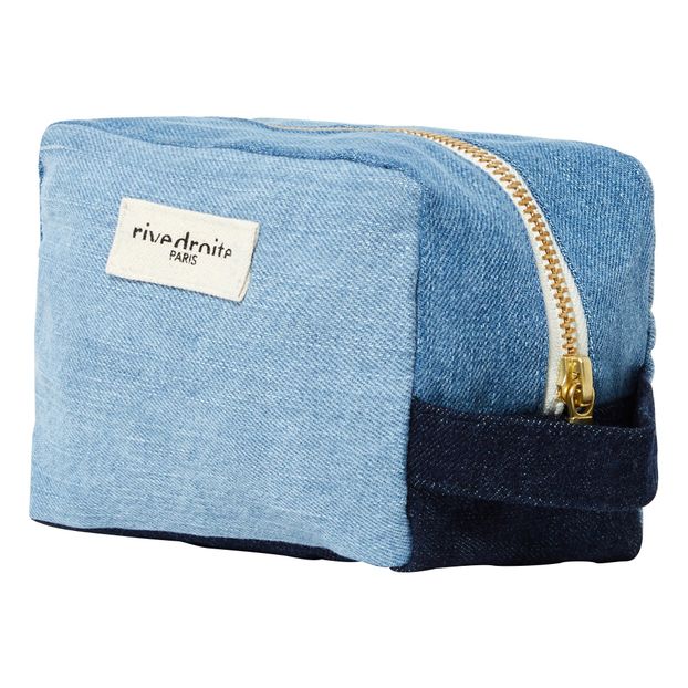 Make-up Kosmetiktasche Tournelles aus upcyceltem Jeansstoff-product