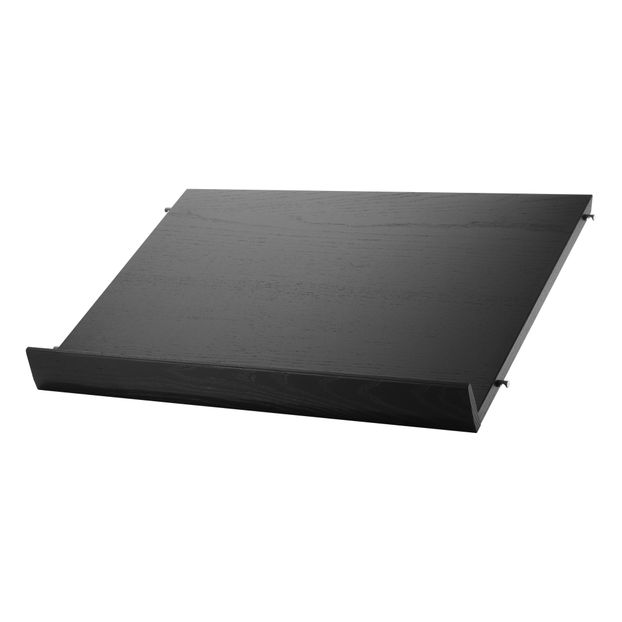 Porte-magazines en frêne teinté 58x30 cm-product