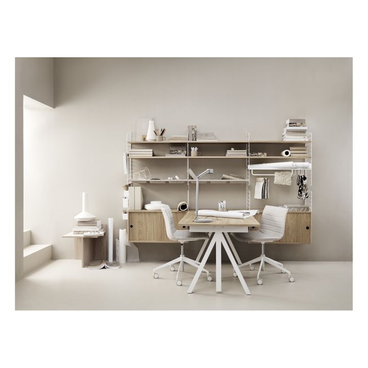 Regale aus Eschenholz 78x30 cm - 3er-Set- Produktbild Nr. 3