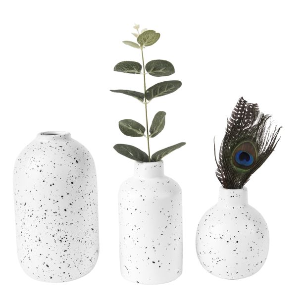 Dotted ceramic vase - Set de 3-product