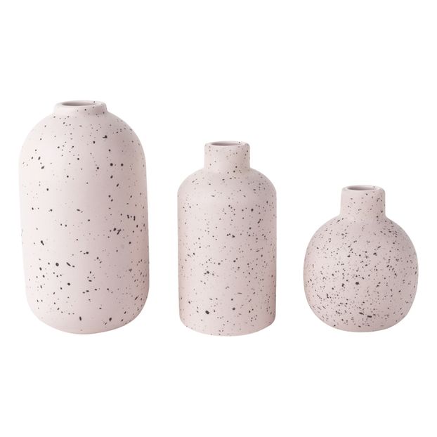 Dotted ceramic vase - Set de 3-product