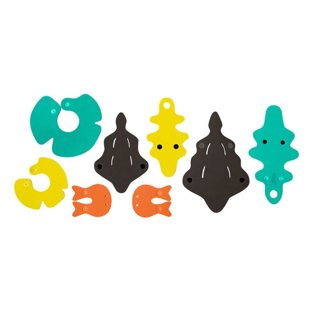 Crocodile bath toys - set of 6-product