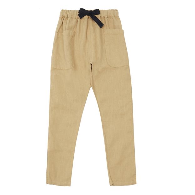 Hose aus Leinen und Baumwolle -product