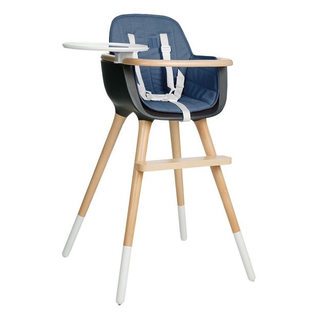 Cuscino seggiolone OVO - Blu-product