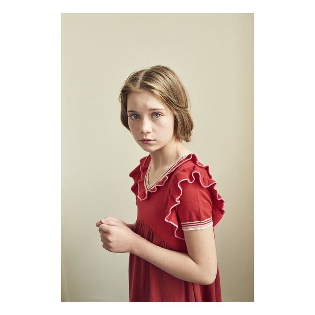 Robe Coton et Soie Foxglove-product