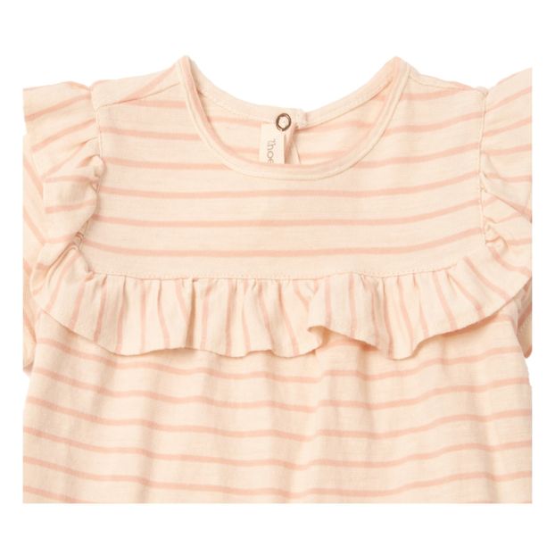 Striped frill T-shirt-product