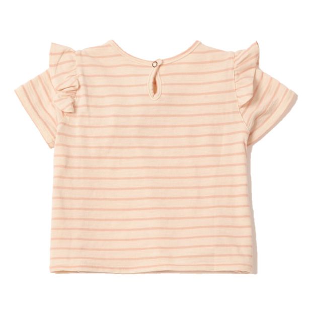 Camiseta de Rayas Volantes-product