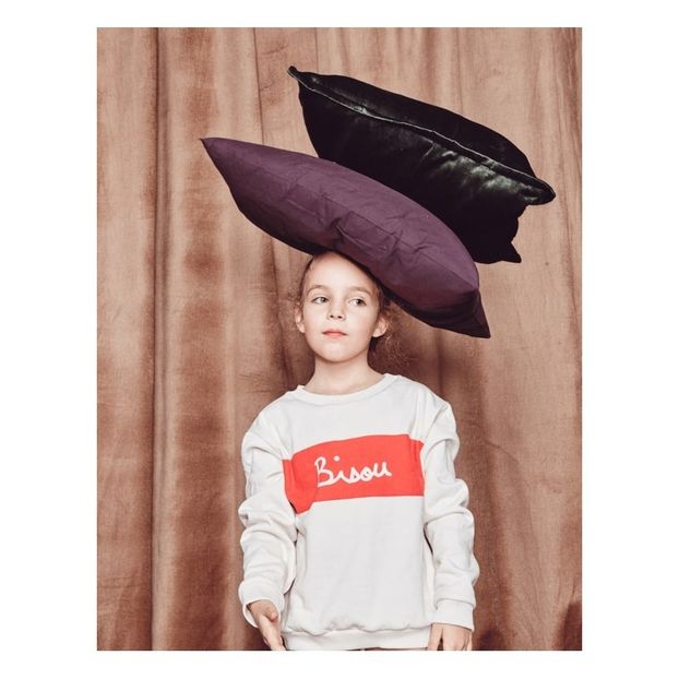 Sweatshirt Big Bisous aus Bio-Baumwolle -product