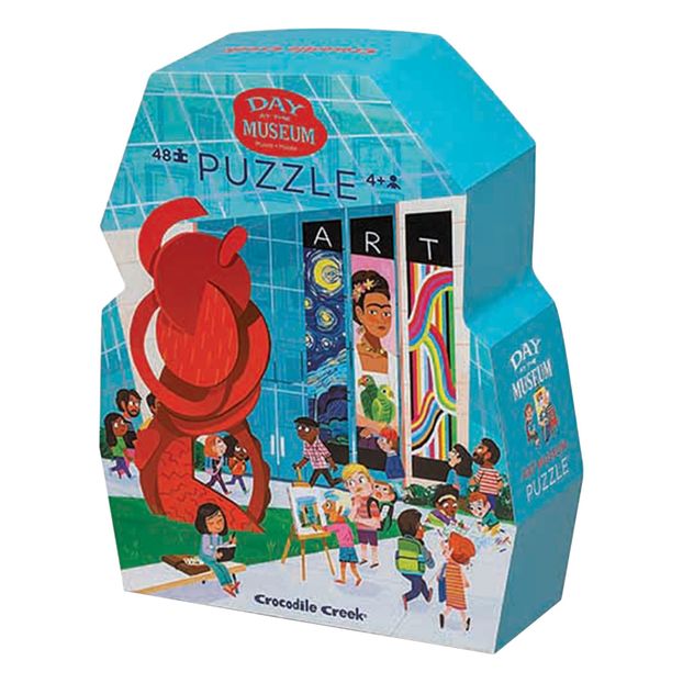 A day at the museum puzzle - 48 pieces-product