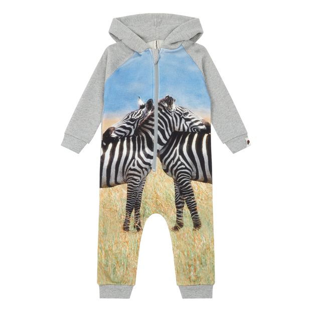 Organic cotton Zebra jumpsuit-product