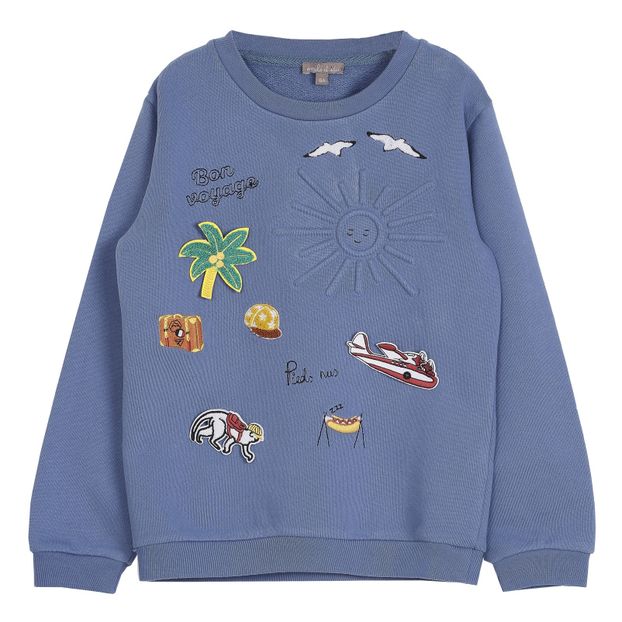 Sudadera Avión Parches Bordados-product