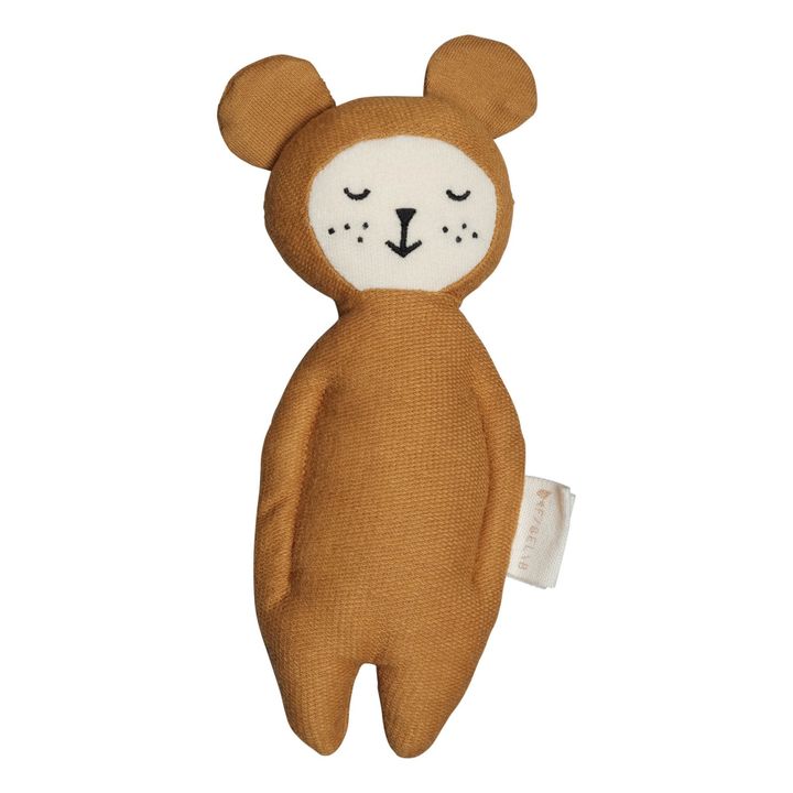 Hochet en coton bio Ours- Image produit n°0