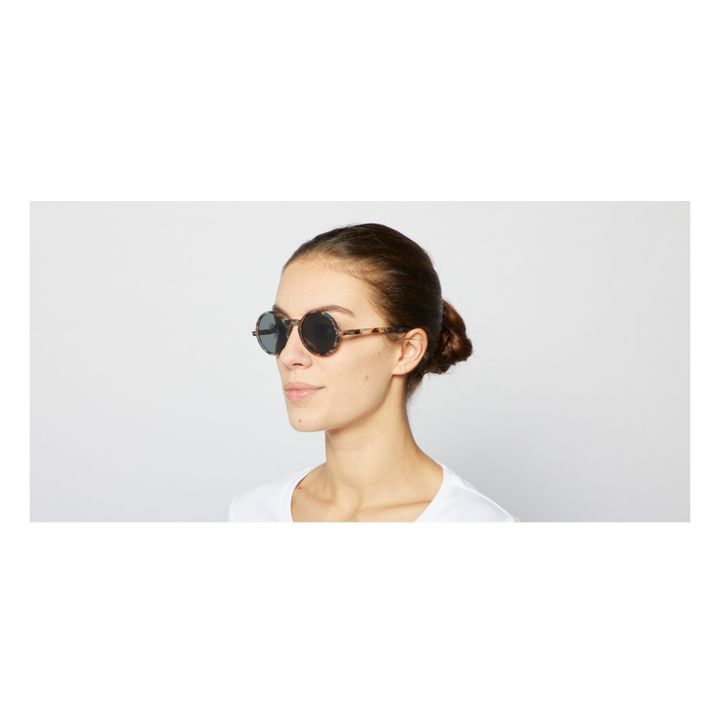 Sonnenbrille #C Tortoise - Erwachsenenkollektion | Blau- Produktbild Nr. 1
