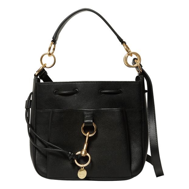 Leather bucket bag-product
