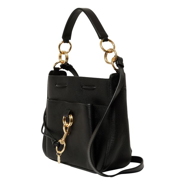 Leather bucket bag-product