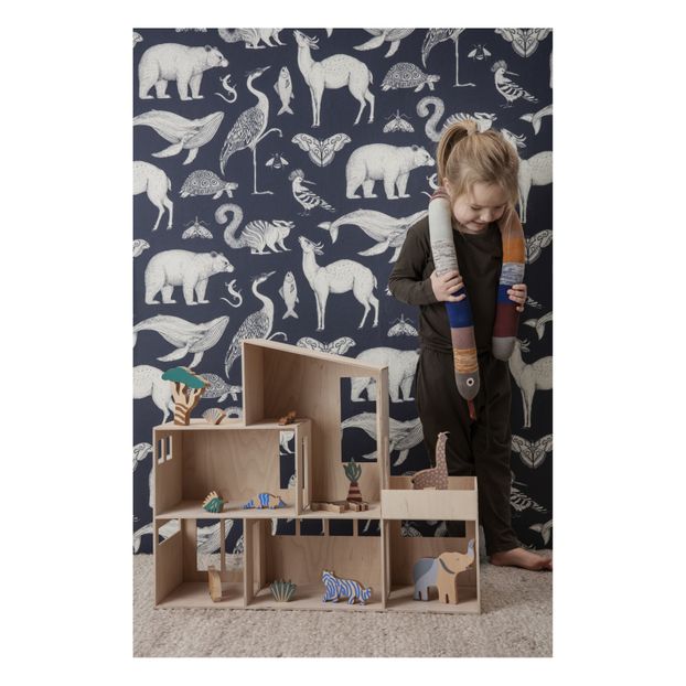 Safari wooden figurines - Set of 12-product