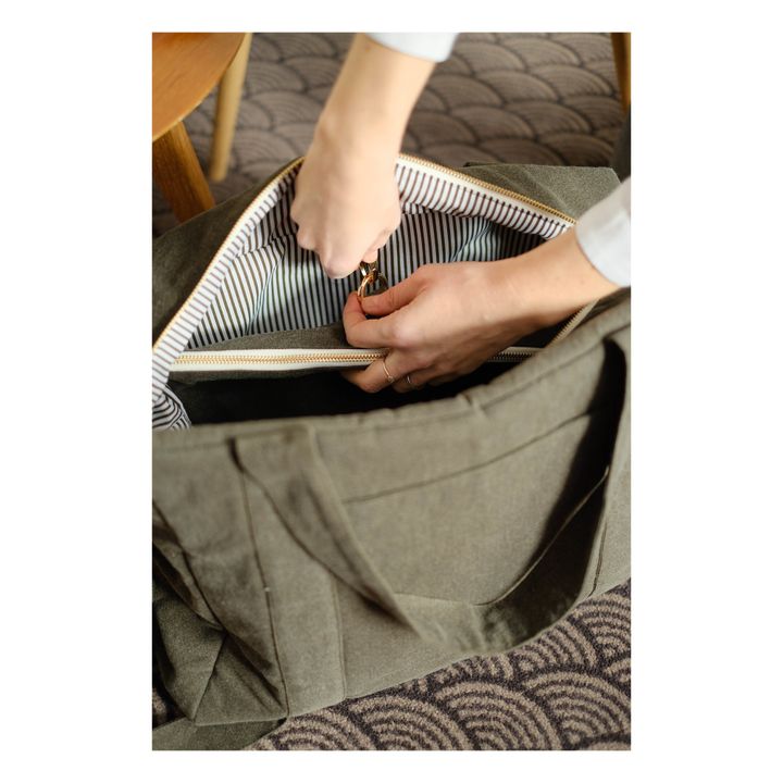 Sac à langer Darcy en coton recyclé- Image produit n°8