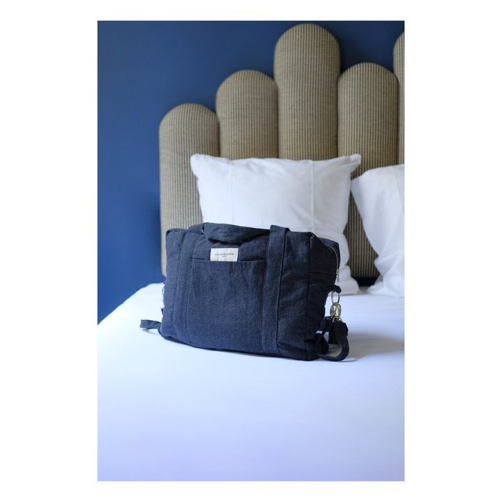 Darcy Changing Bag | Denim brut- Product image n°1