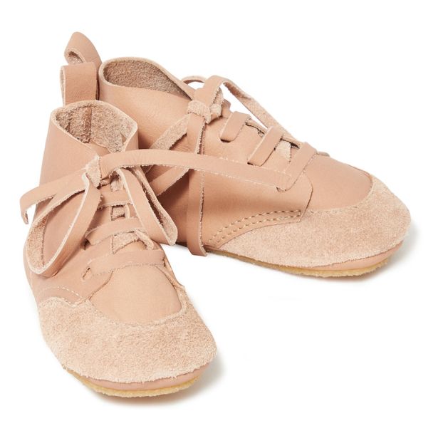 Adventure Suede and Leather Ankle Boots-product