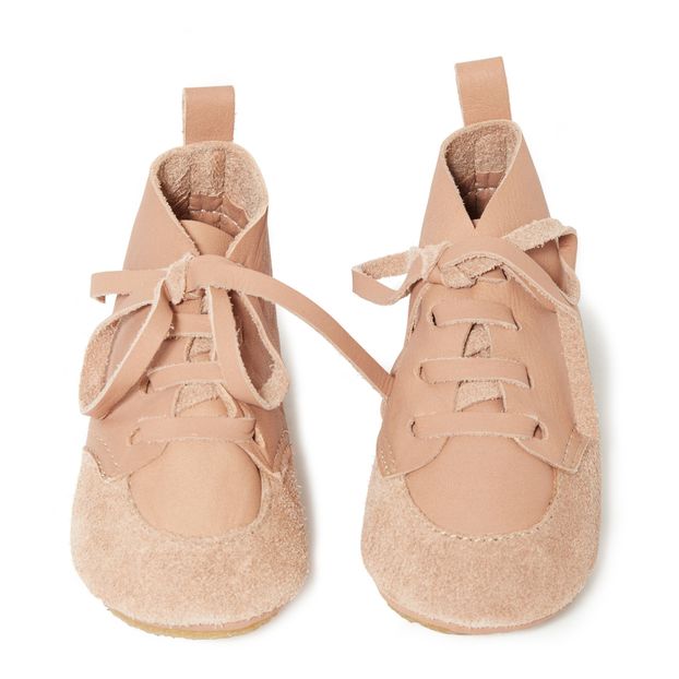 Adventure Suede and Leather Ankle Boots-product