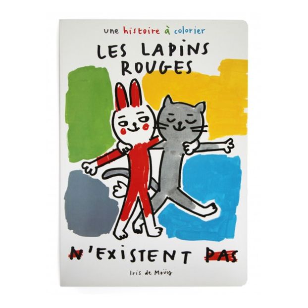 Livre à colorier Les lapins rouges n'existent pas-product